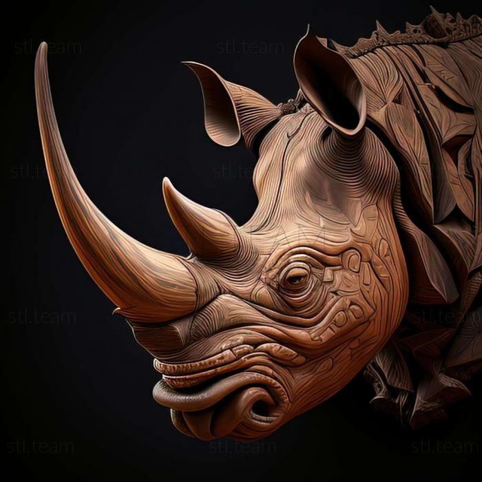 3D модель Rhinoclemmys nasuta (STL)